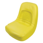 Seat Mower High Back Yellow