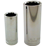 Socket 3/8" Drive X 12 MM Deep 12 Point