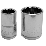 Socket 15 MM X 1/2" Drive 12 pt