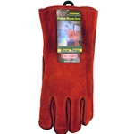 Gloves Welding Red Lined