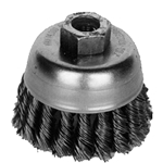 Brush Cup 4" X 5/8" - 11 Knot