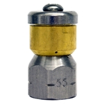 Nozzle Sewer Rotating 1/4 F NPT X 5.