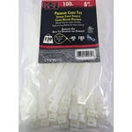 Tie Cable 7.9" HD Nat 100 PK