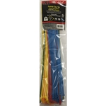 Tie Cable 14.6" Assortment Clear SD 100 P