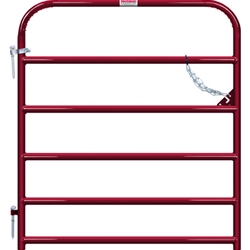 Gate Pipe 4' 6 Bar 50X1-5/8" Red