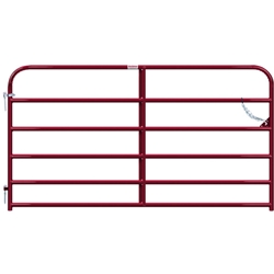 Gate Pipe 8' 6Bar 50X1-5/8" Red