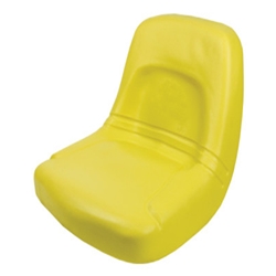 Seat Mower High Back Yellow