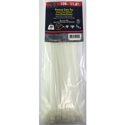 Tie Cable 11.8" SD Nat 100 PK