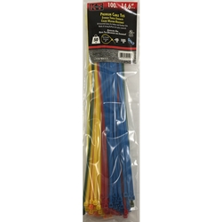 Tie Cable 14.6" Assortment Clear SD 100 P